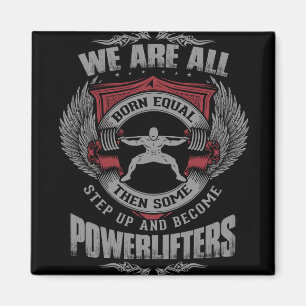 Powerlifting - STEIGERN Sie - TurnhalleWorkout Magnet