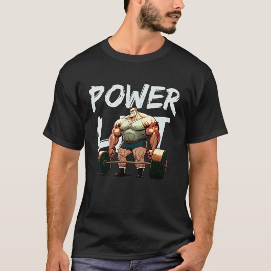 Powerlifting Workout Fitness  3 T-Shirt (Vorderseite)