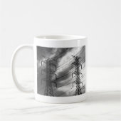 Powerlinie dbl bw kaffeetasse (Links)