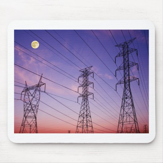 Powerlinie Dreiergruppe Mousepad (Vorne)