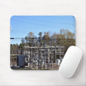 Powernebenstelle im Freien Mousepad (Mit Mouse)