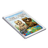 PowerOf3Brand “Little Visionary” Urban Puzzle Art Notizblock (Rechte Seite)