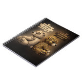 PowerOf3Brand Notizbuch Notizblock (Linke Seite)