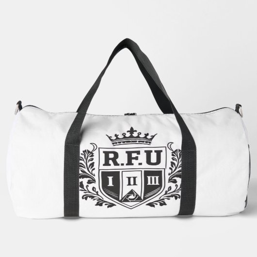 PowerOf3Brand Royal Crest Duffle Bag (Vorderseite)