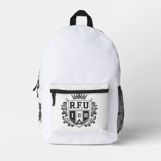 PowerOf3Brand Royal Crest Rucksack (Vorderseite)