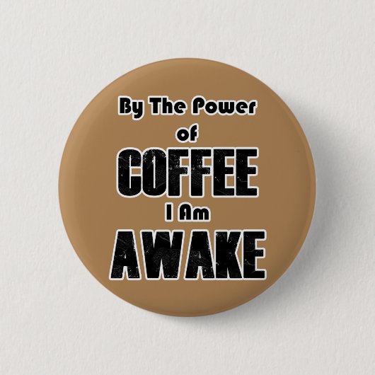 PowerofCOFFEE Button (Vorderseite)