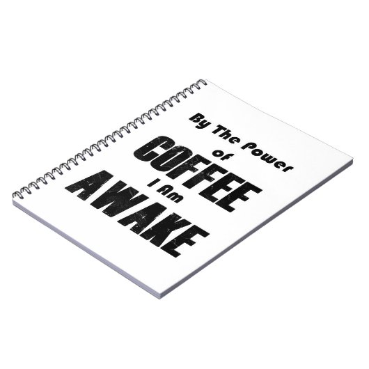 PowerofCOFFEE Notizblock (Linke Seite)