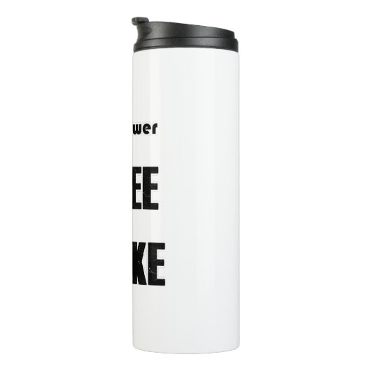 PowerofCOFFEE Thermosbecher (Nach rechts gedreht)