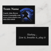 Powerplay Visitenkarte (Vorne/Hinten)