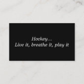 Powerplay Visitenkarte (Rückseite)