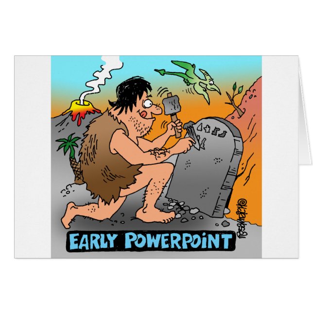PowerPoint-Cartoon-Geschenkartikel (Vorderseite (Horizontal))