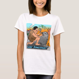 PowerPoint-Cartoon-Geschenkartikel T-Shirt