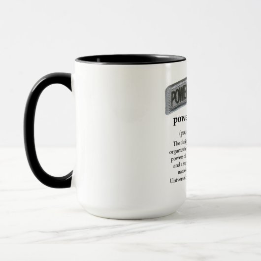 PowerPoint-Förster-Tasse Tasse (Links)