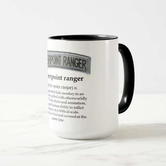 PowerPoint-Förster-Tasse Tasse (VorderseiteRechts)