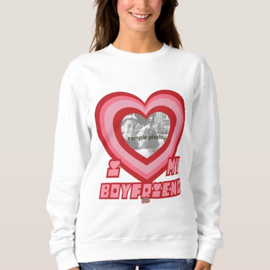 PowerPuff Dingus Herz - BOYFRIEND Sweatshirt (Vorderseite)