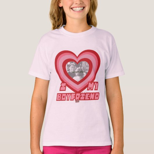 PowerPuff Dingus Herz - BOYFRIEND T-Shirt (Vorderseite)