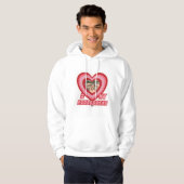 PowerPuff Dingus Herz - GIRLFRIEND Hoodie (Vorne ganz)