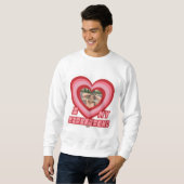 PowerPuff Dingus Herz - GIRLFRIEND Sweatshirt (Vorne ganz)