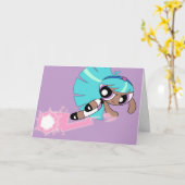 Powerpuff Girls Bliss Karte (Gelbe Blume)