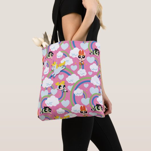 Powerpuff Girls & Donny Rainbow Pattern Tasche (Von Nahem)