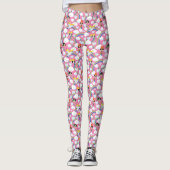 Powerpuff Girls & Donny Regenbogenmuster Leggings (Vorderseite)