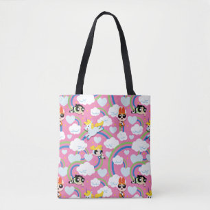 Powerpuff Girls & Donny Regenbogenmuster Tasche