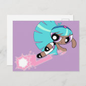 Powerpuff Girls Einladungspostkarte (Vorne/Hinten)