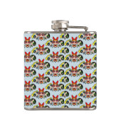powerpuff girls Flask Flachmann (Rückseite)
