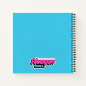 Powerpuff Girls fliegen durch den Himmel Notizblock (Rückseite)