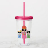 Powerpuff Girls Fly High Acryltrinkbecher (Vorderseite)