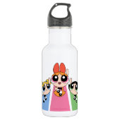 Powerpuff Girls Fly High Edelstahlflasche (Vorderseite)