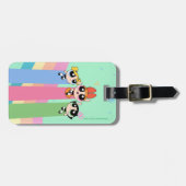 Powerpuff Girls Fly High Gepäckanhänger (Vorderseite horizontal)