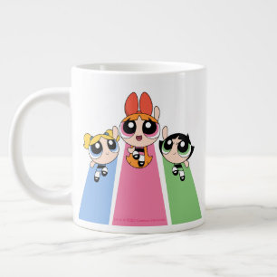 Powerpuff Girls Fly High Jumbo-Tasse