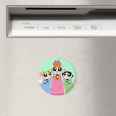 Powerpuff Girls Fly High Magnet (In Situ (Geschirrspüler))