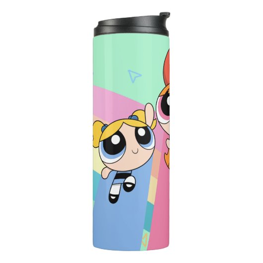 Powerpuff Girls Fly High Thermosbecher (Nach links gedreht)