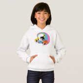 Powerpuff Girls Fly Through The Sky Hoodie (Vorne ganz)