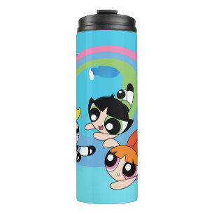 Powerpuff Girls Fly Through The Sky Thermosbecher