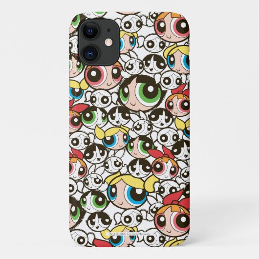 Powerpuff Girls-Gesichtspatch Case-Mate iPhone Hülle (Rückseite)