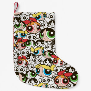Powerpuff Girls-Gesichtspatch Kleiner Weihnachtsstrumpf