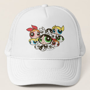 Powerpuff Girls-Gesichtspatch Truckerkappe