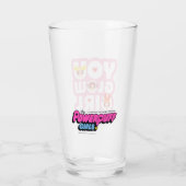 Powerpuff Girls: Glow Girl Glas (Rückseite)