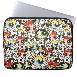 PowerPuff Girls-Muster Laptopschutzhülle
