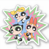 Powerpuff Girls PowerFactor Aufkleber (Vorderseite)
