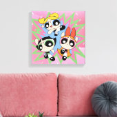 Powerpuff Girls PowerFactor Leinwanddruck (Insitu (Wohnzimmer))