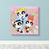 Powerpuff Girls PowerFactor Leinwanddruck (Insitu (Holzboden))