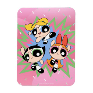 Powerpuff Girls PowerFactor Magnet