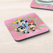 Powerpuff Girls Powfactor Getränkeuntersetzer (Linke Seite)