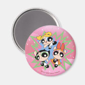 Powerpuff Girls Powfactor Magnet (Vorderseite/Rückseite)