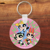 Powerpuff Girls Powfactor Schlüsselanhänger (Vorderseite)