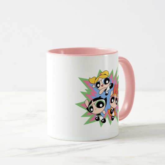 Powerpuff Girls Powfactor Tasse (VorderseiteRechts)